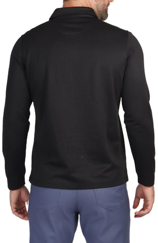 Long Sleeve Modal Polo