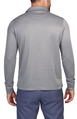 Long Sleeve Modal Polo