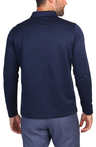 Long Sleeve Modal Polo