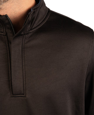 Performance Quarter Zip With Covered Placket