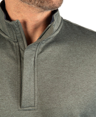 Performance Quarter Zip With Covered Placket
