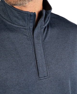 Performance Quarter Zip With Covered Placket