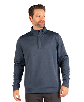 Performance Quarter Zip With Covered Placket