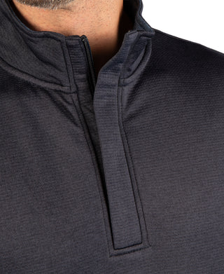 Performance Quarter Zip With Covered Placket