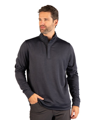 Performance Quarter Zip With Covered Placket