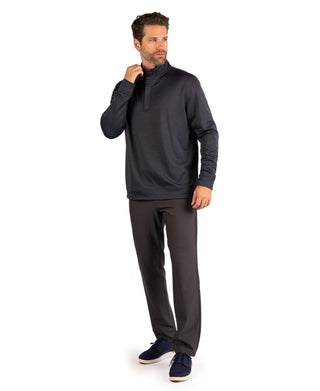 Performance Quarter Zip With Covered Placket