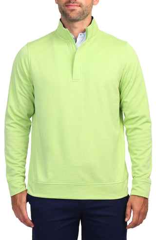 Luxe Textured Performance Quarter-Zip