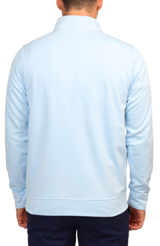 Luxe Textured Performance Quarter-Zip