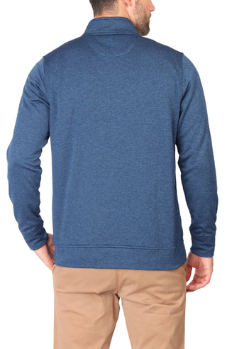 Luxe Textured Performance Quarter-Zip