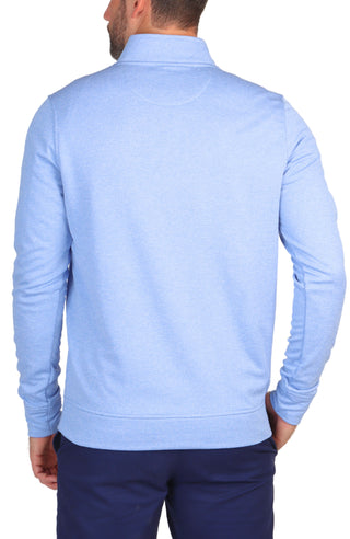 Luxe Textured Performance Quarter-Zip