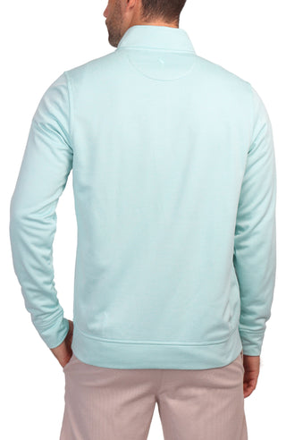 Luxe Textured Performance Quarter-Zip