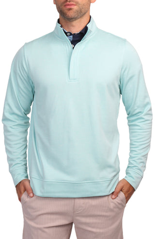 Luxe Textured Performance Quarter-Zip