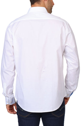 Solid Long Sleeve Sport Shirt