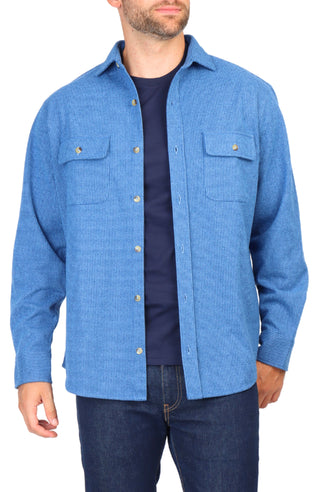 Micro Houndstooth Overshirt