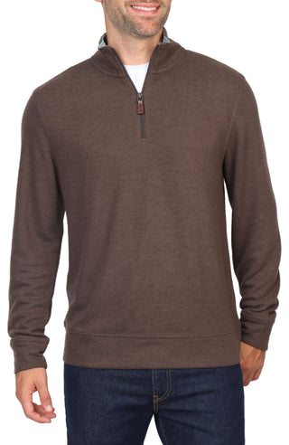 French Rib Quarter-Zip