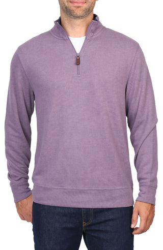 French Rib Quarter-Zip