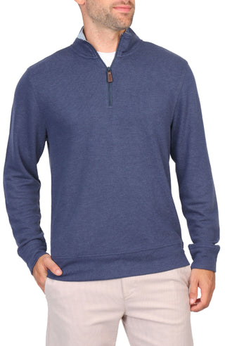 French Rib Quarter-Zip