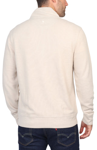 French Rib Quarter-Zip