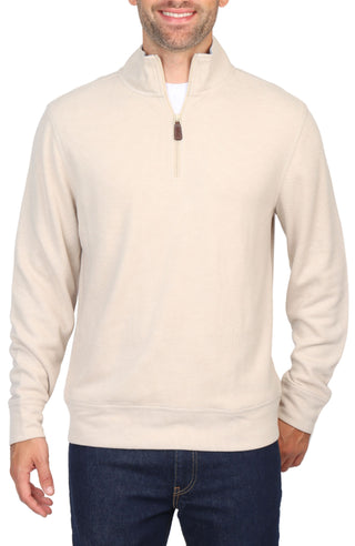 French Rib Quarter-Zip