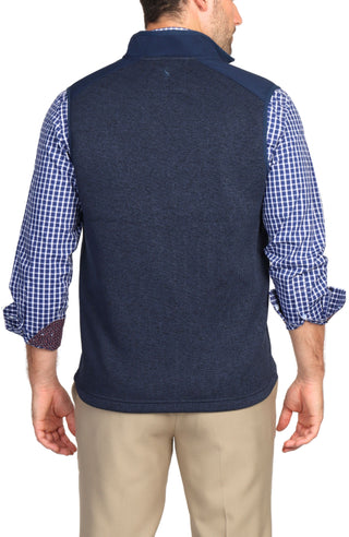 Melange Knit Sweater Vest