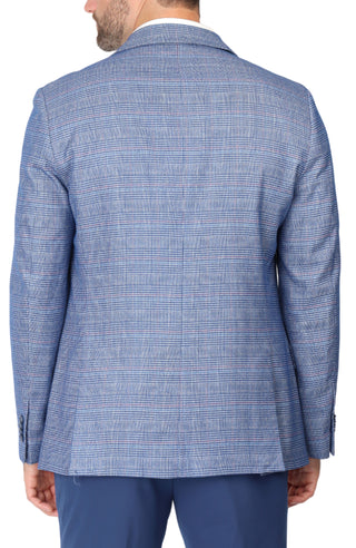 Cobalt Great Glen Plaid Sport Coat