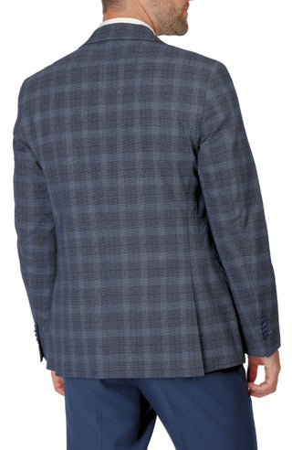 Charcoal Signature Glen Plaid Sport Coat