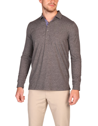 Byrd Blend Long Sleeve Polo