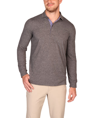 Byrd Blend Long Sleeve Polo