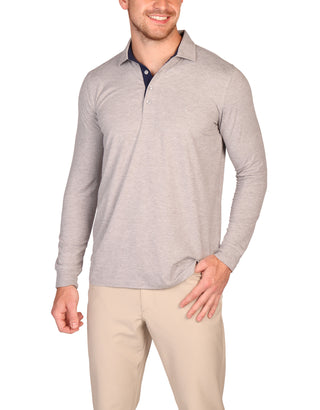 Byrd Blend Long Sleeve Polo
