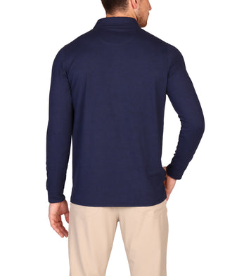Byrd Blend Long Sleeve Polo