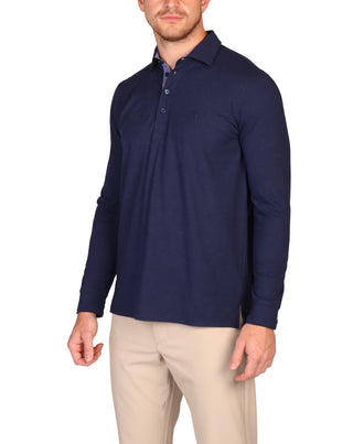 Byrd Blend Long Sleeve Polo