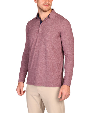 Byrd Blend Long Sleeve Polo