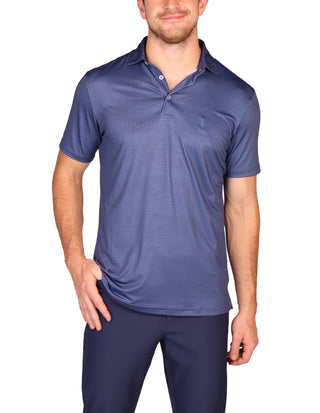 Gametime Performance Polo - Mini Houndstooth