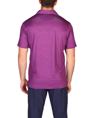 Gametime Performance Polo - Mini Houndstooth