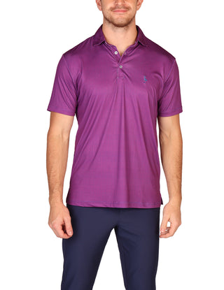 Gametime Performance Polo - Mini Houndstooth