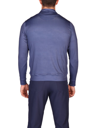Gametime Performance Quarter-Zip - Mini Houndstooth