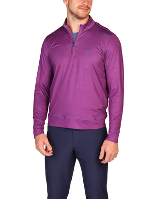 Gametime Performance Quarter-Zip - Mini Houndstooth