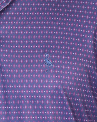 Gametime Performance Polo - Dot and Diamonds