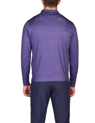 Gametime Performance Quarter-Zip - Dots and Diamonds