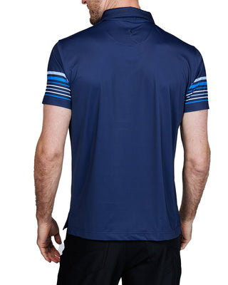 Precision Stripe Performance Polo