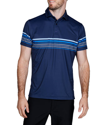 Precision Stripe Performance Polo