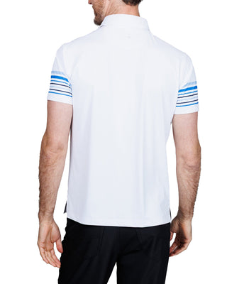 Precision Stripe Performance Polo