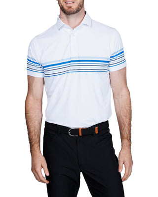 Precision Stripe Performance Polo