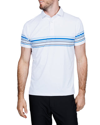 Precision Stripe Performance Polo