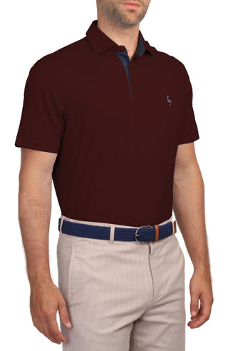 Tee Time Mesh Performance Polo