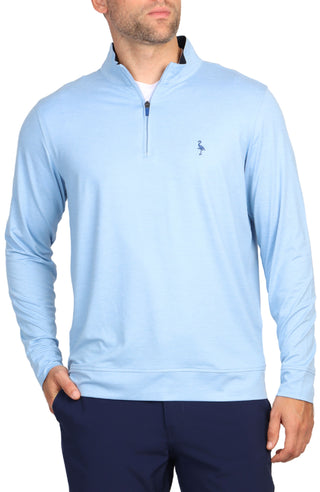 Tee Time Mesh Performance Quarter-Zip