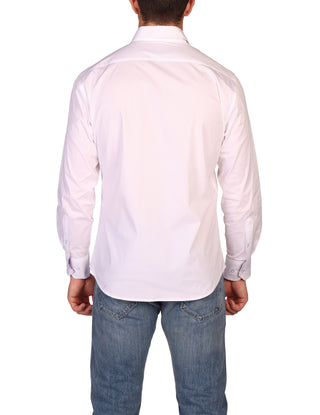 The Fall Standard Solid Contrast Buttondown