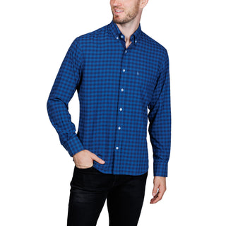 Autumn Pace Gingham Performance Sport Shirt