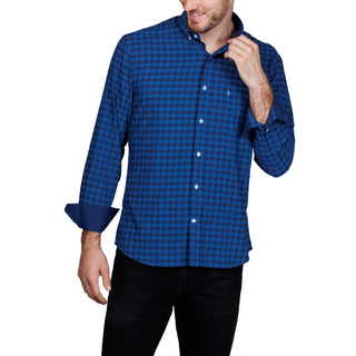 Autumn Pace Gingham Performance Sport Shirt
