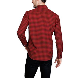 Autumn Pace Gingham Performance Sport Shirt